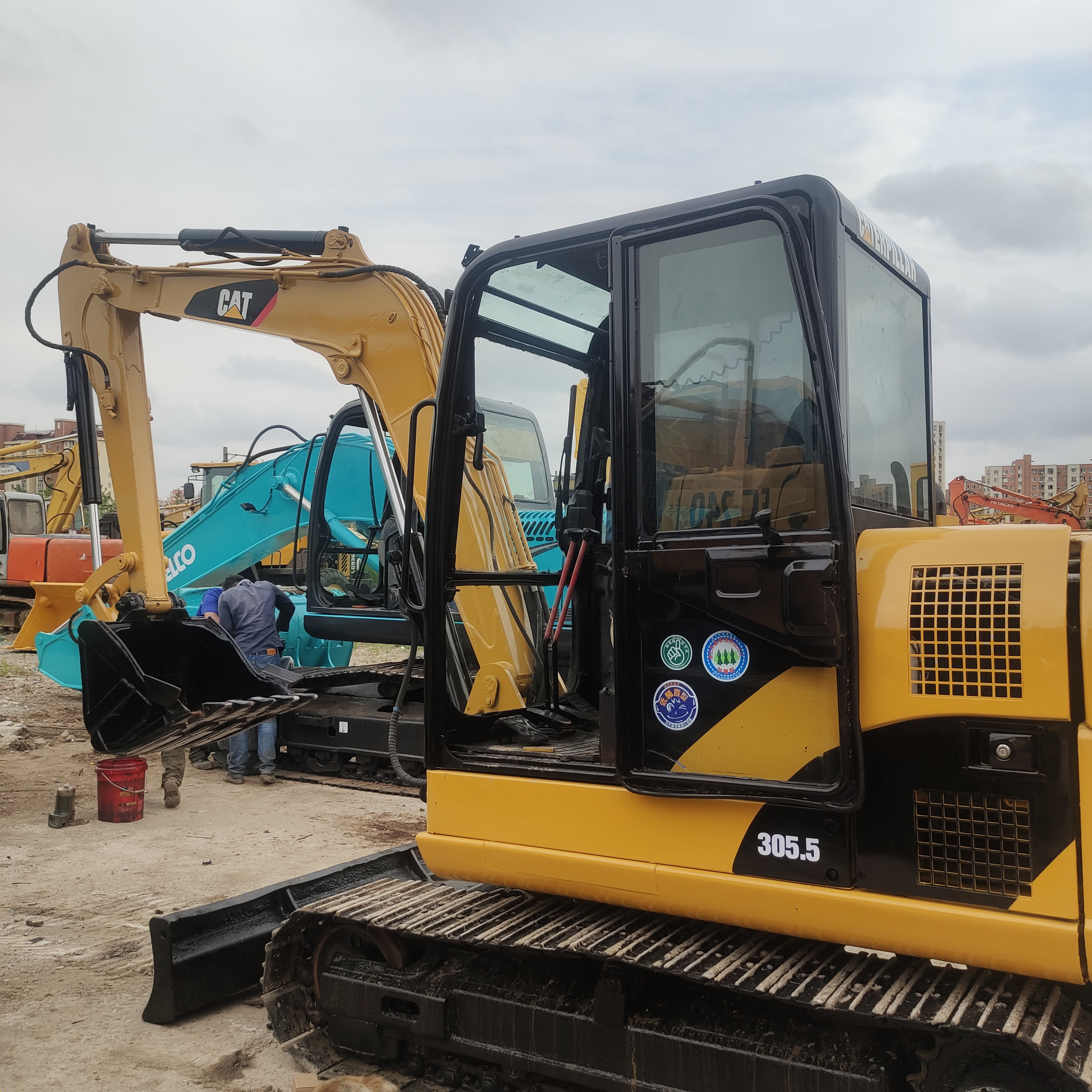 5 Ton Crawler Type CAT 305.5 Second Hand Excavators Good Quality