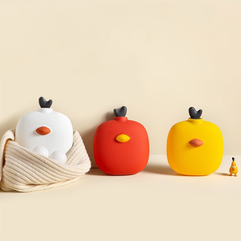 Leakproof Classic Rubber Hot Water Bottle Bag With Soft Cover Hot Compress And Cold Therapy Christmas Gifts