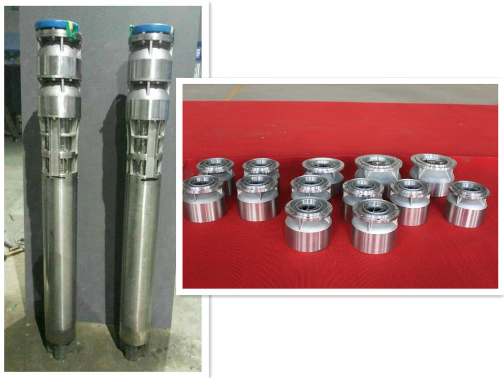 Irrigation Deep Well Submersible Water Pump , 3 Inch Submersible Water Well Pump