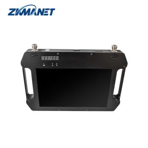 1W COFDM Real-time AES Handheld 10.1 Inch Radio Vido Data Receiver with Memory