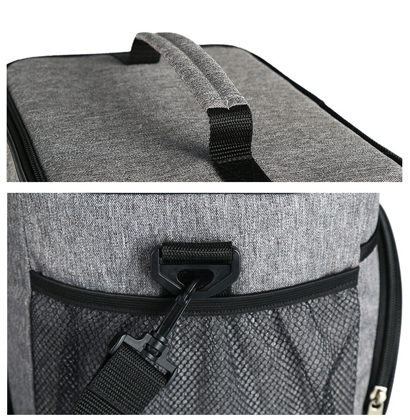 Waterproof Oxford Fabric Lunch Box Insulated Shoulder Cooler Bag