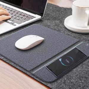 15W Power Output Wireless Charging Mousepad for Customized Logo and USB Type-C