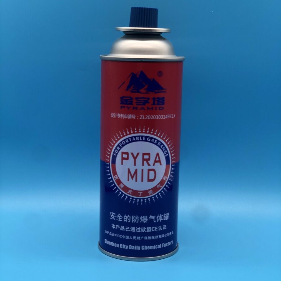 Straight Wall Camping Tin Butane Gas Cans For Outdoor Escapes - Durable & Reliable