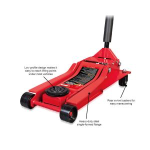  J&amp;M Truck Garage Equipment 4 Ton Hydraulic Garage Jack Hydraulic Technology Manufactures