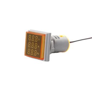 22mm Round Current Voltage Frequency Multi function Indicator Light