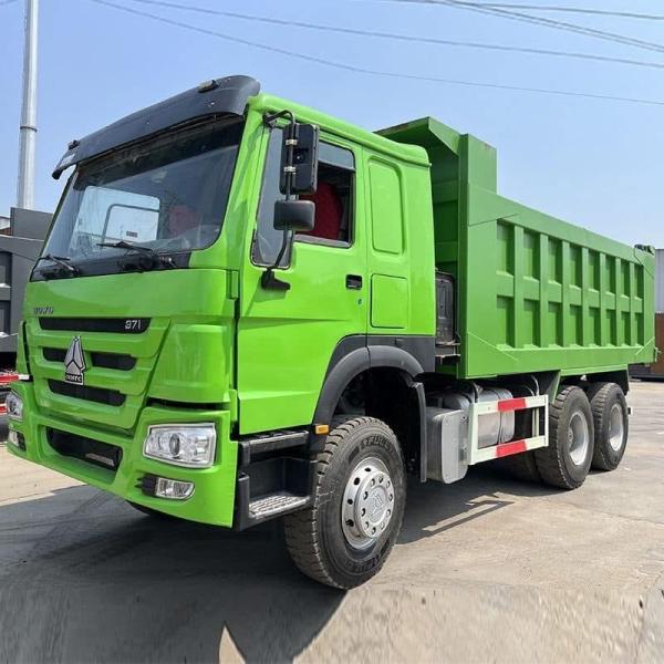 Howo Brand 6x4 Dump Truck 375 Horsepower Manual Transmission Diesel Fuel New