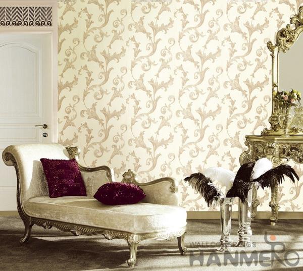 Eco-friendly Vinyl-coated PVC Wallcovering Bathroom Decor 0.53*10M Wallpaper