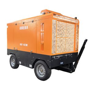 Shanghai Rotorcomp CALT-18/20K Diesel-Powered Screw Compressor For Optimal