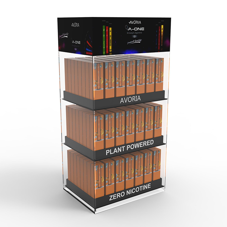 Modern Flip Flop Display Stand Rotating Shoe Rack Display With Customized Logo