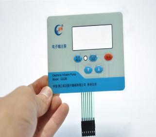 Industrial Control Film Overlay Membrane Switch Panels