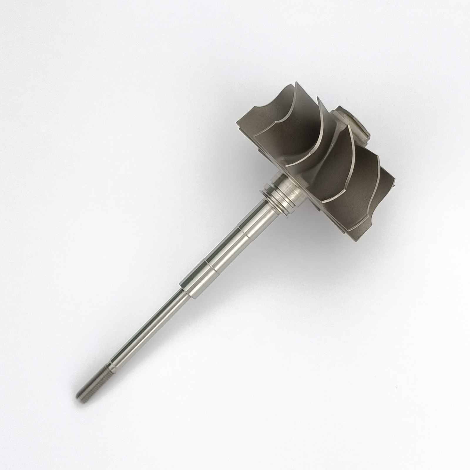 MS-TECH Turbo GTW38 Turbine Wheel Shaft 407276-6 407276-19 Fit Turbos Ind 74.17mm Exd 64.56mm Blades 11