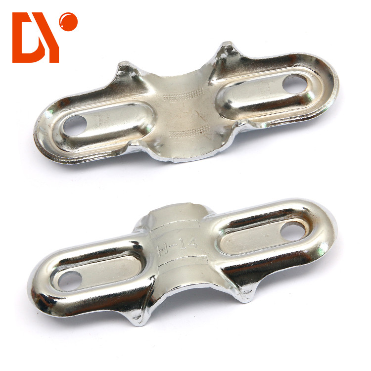 Pipe Rack Lean Tube Connector Metal Material 2.0mm Thickness For Trolley