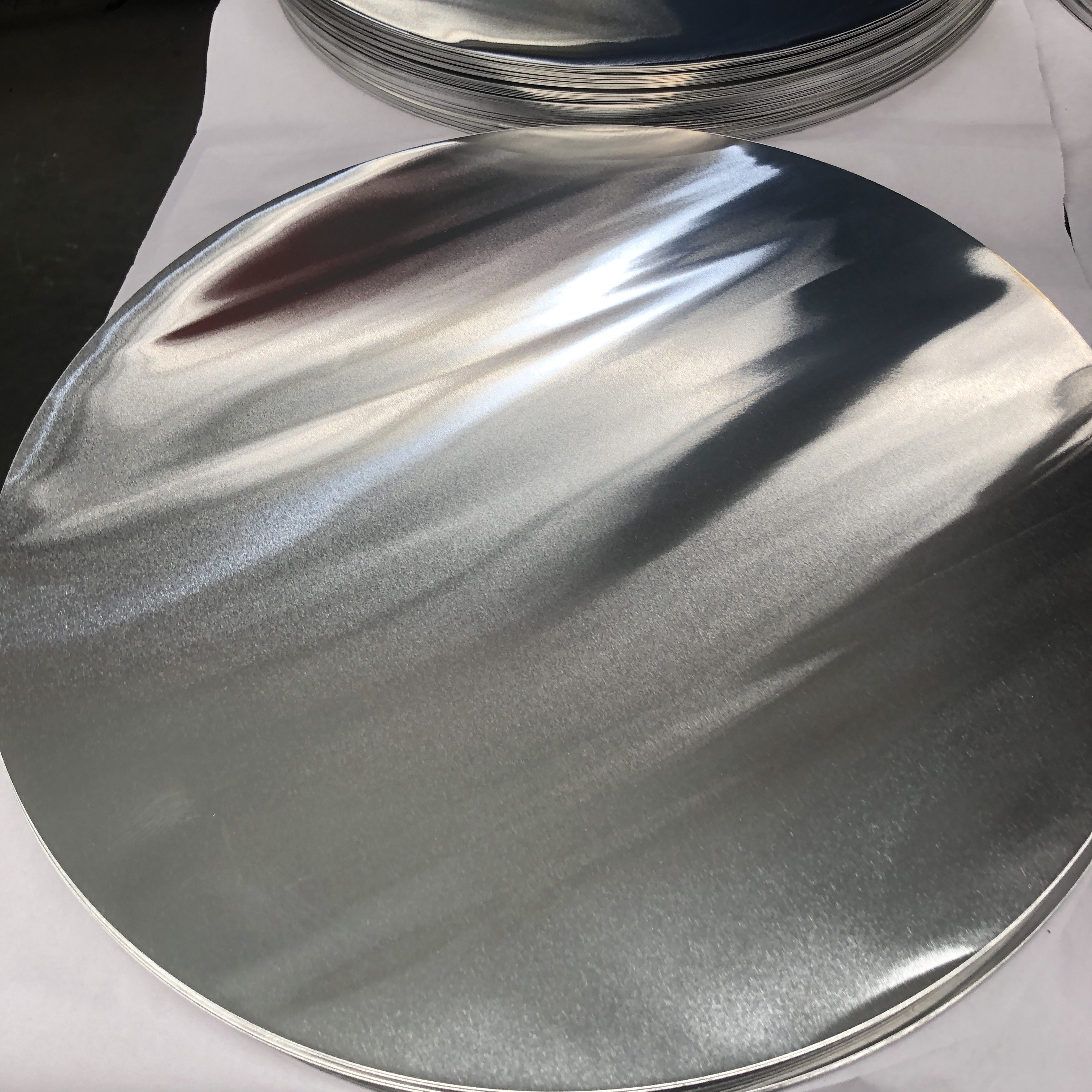 Alloy 1050 Aluminum Round Circle Wafer Discs Plate For Making Pot Lamps