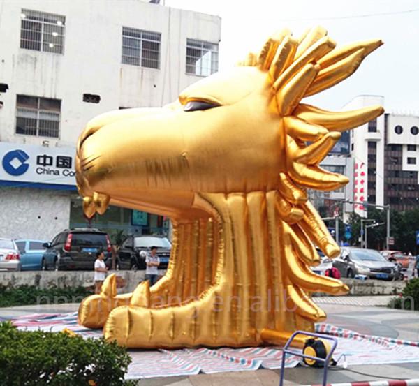 10m pvc tarpaulin Inflatable Tunnels for Events Football Inflatable Helmet