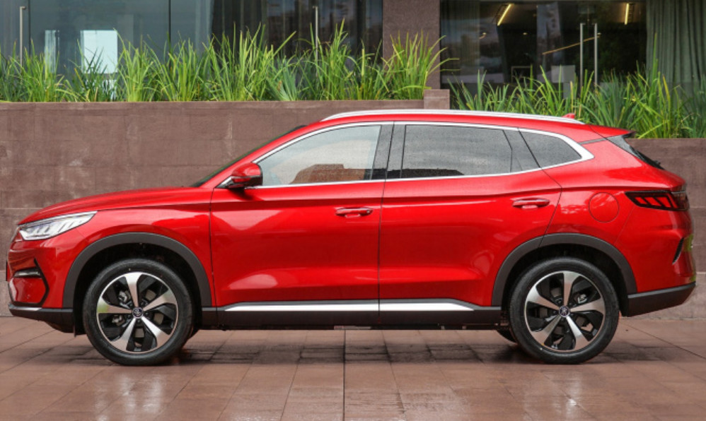 Flagship Version Electric Compact SUV Top EV Cars For BYD Song Plus 2021