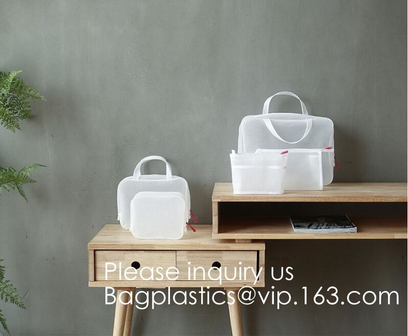 Promotion Travel PVC Cosmetic Pouch,PVC Makeup Bag Pouches Tote Clear Transparent Cosmetic Travel Bag For Sale