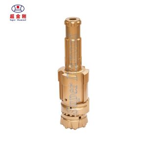 Rock Drilling Tools Forging Process Overburden Drilling Down The Hole Hammer Bit