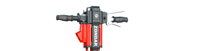 Pointed Pickaxes Handheld Hydraulic Breaker Shock Absorbing Handle