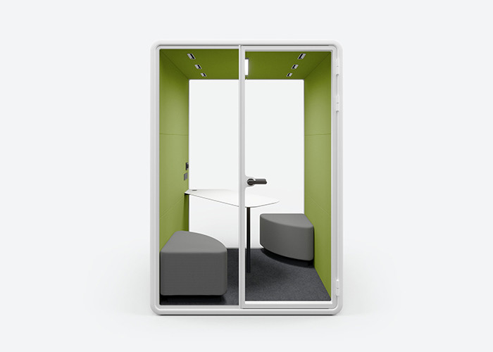 Middle Size 2 Person Sound Proof Office Cabin Isolate Sound Space Customized Size