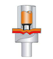 self piercing riveting gun machine for busbar