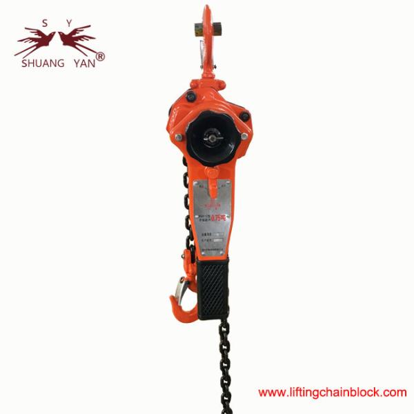 750kgs 0.75 Ton Lever Hoist Ratchet Chain Hoist with Safety Brake System