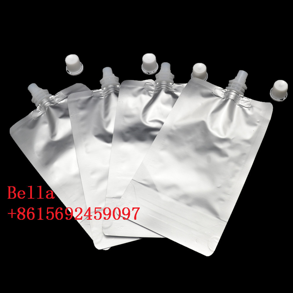 Drink Packaging Liquid Spout Bags , Laminated Maiterial Plastic Zip Pouch For Beverage