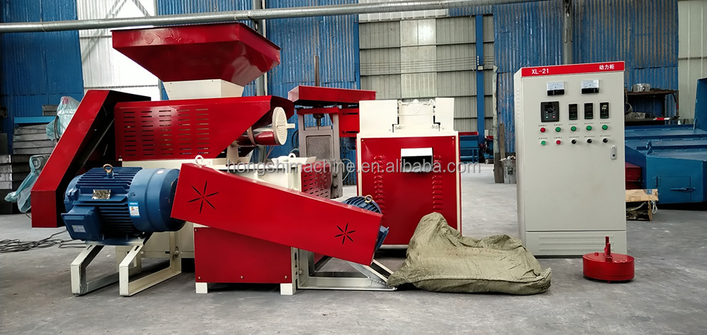 Epe Waste Plastic Foam Granulator Machine , Eps Styrofoam Pelleting Thermoforming Machine