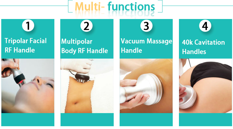 Multifunction Fat Reduction Cavitation Vacuum RF Body Slimming Machine Fast Cavitation Slimming System