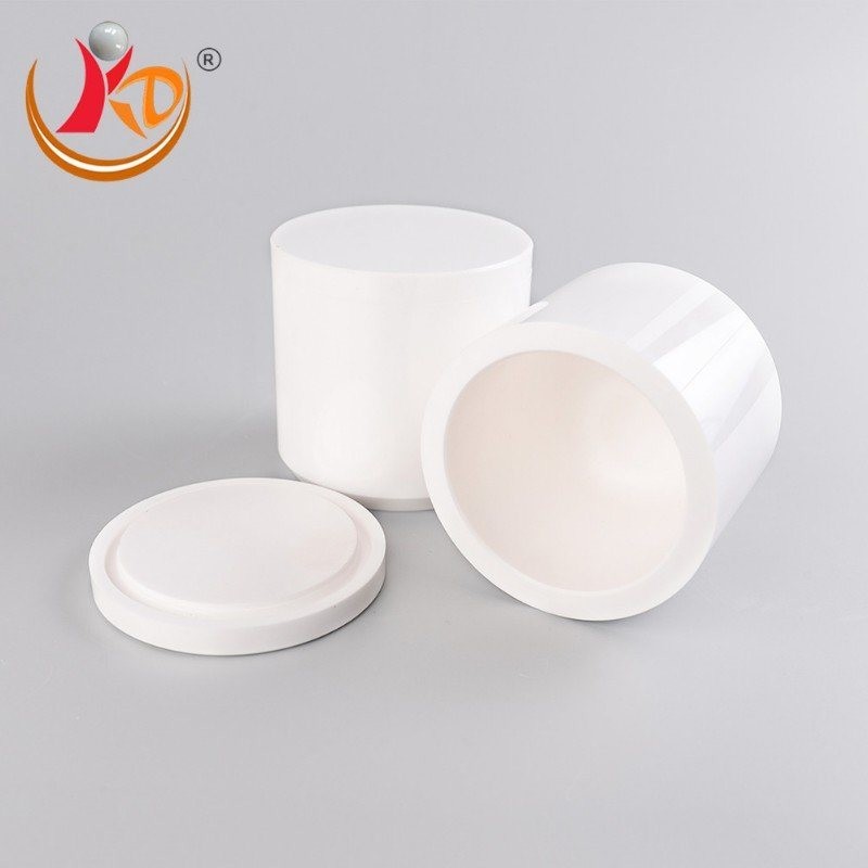 6.00-6.05g/cm3 Density Zirconia Ball Mill Jar for Winston Thundersky Yttrium Cubic Zirconia Bracelet Salt Grinding Machine
