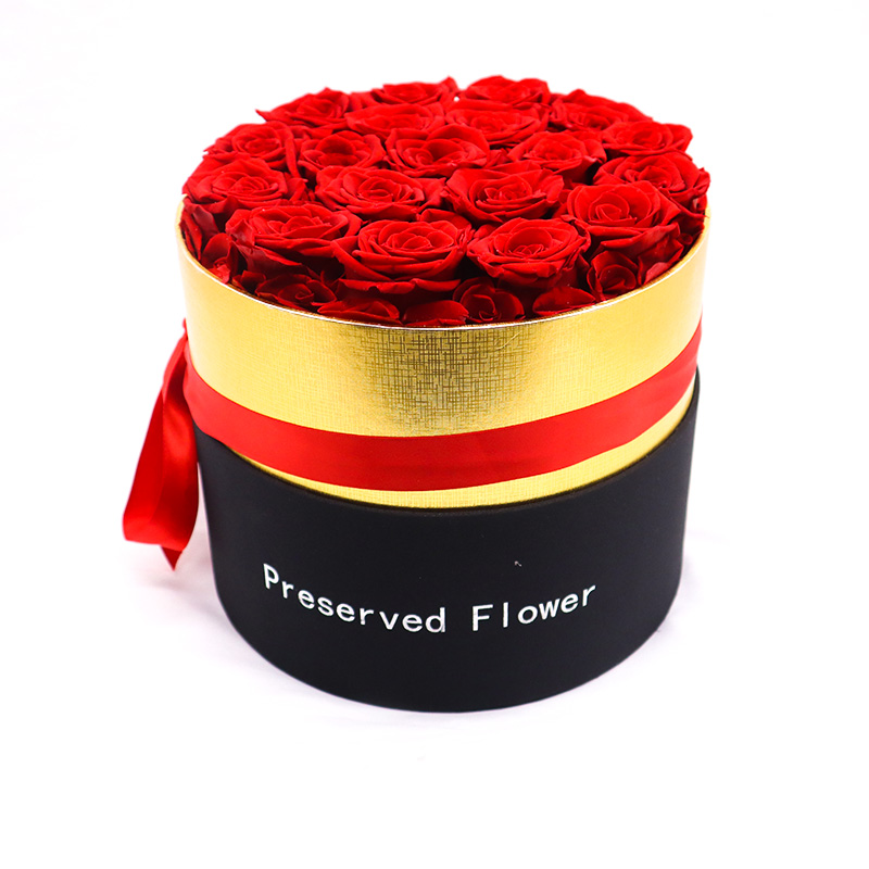 Everlasting Luxury Roses In A Box For Wedding And Home Decoration