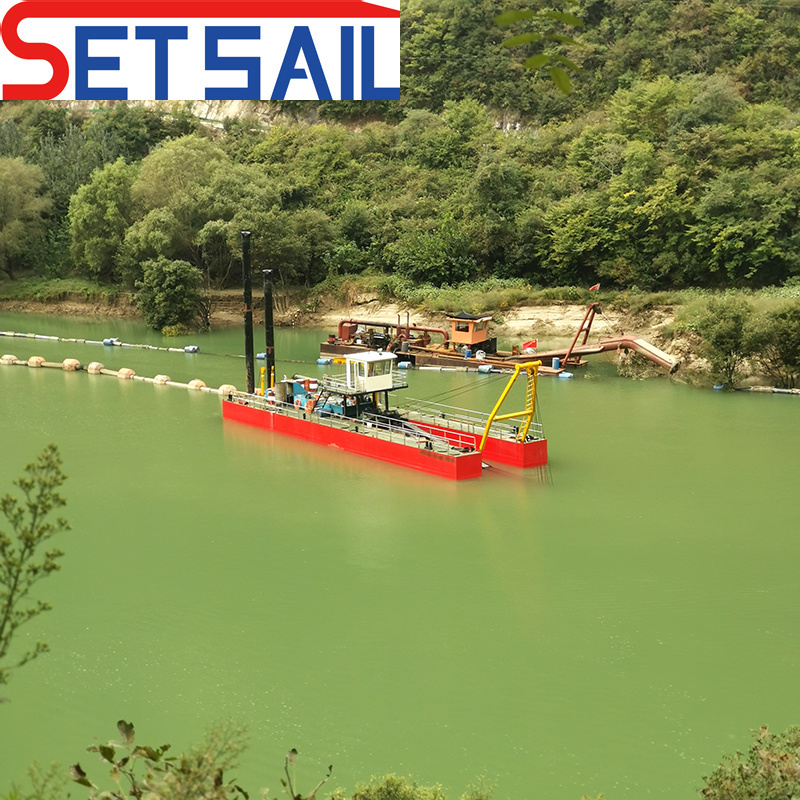 Customized 24 Inch Cutter Suction Dredger with Water Flow Meter