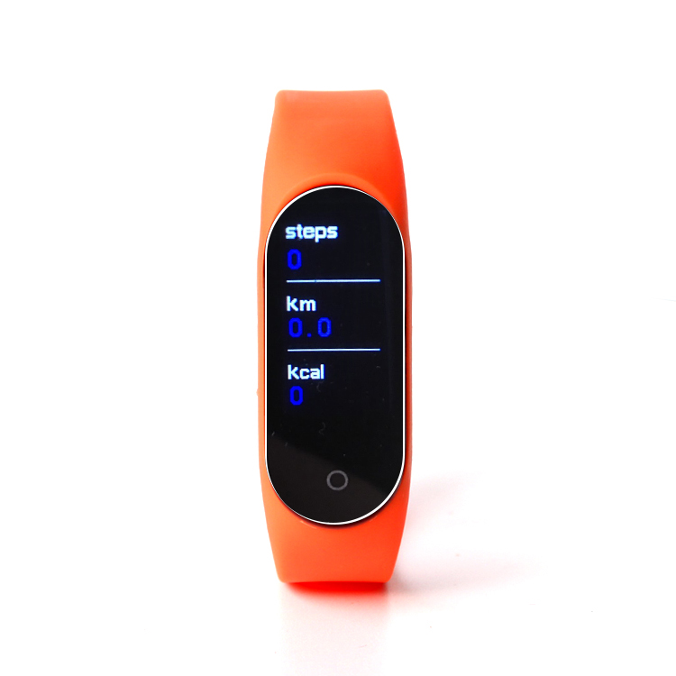 Touch Screen 3G Fitness Tracker Smartwatch 0.96 inch M4 With Alarm Clock