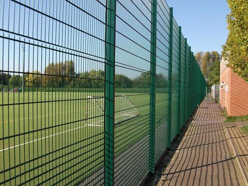 Horizontal Welded Twin Wire Mesh Fencing 868/656/545