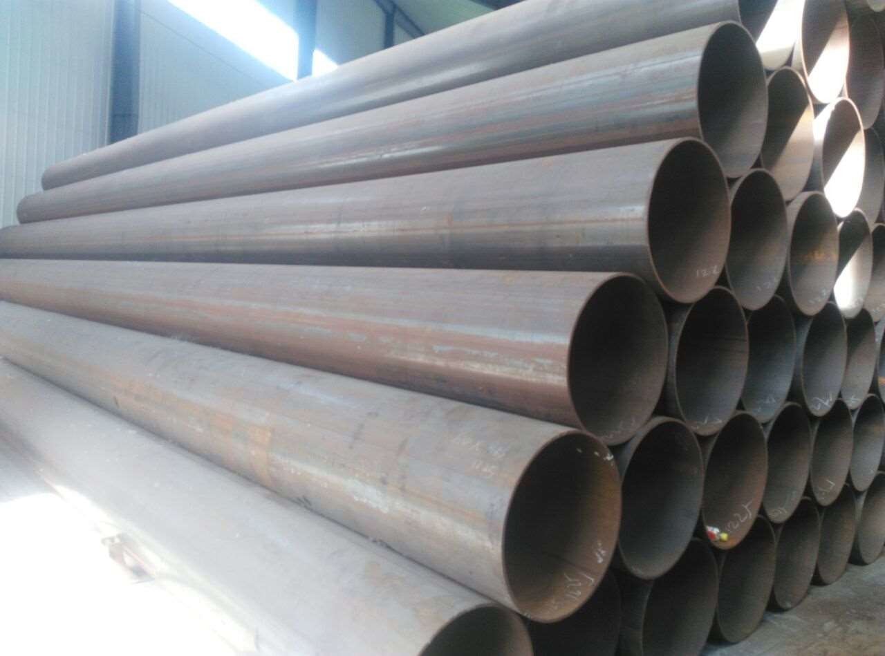 Round Api Standard 245mm Diameter Erw Black Steel Pipe