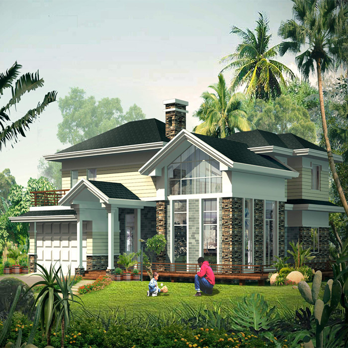 Light Steel Villa Well Designed Gauge Aluminum Alloy