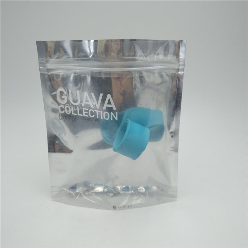 Transparent Zippler Top Mylar Aluminum Foil Bags , Coffee Packaging Bags Eco Friendly