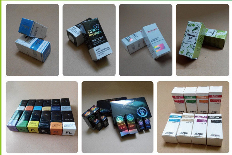 Rectangle 10ml Vial Boxes Medical Light Weight