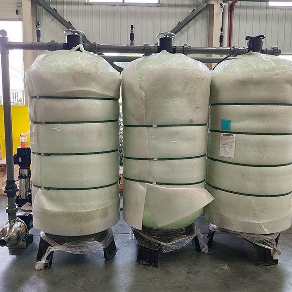 10T/H Water Softener Filter System For Ultra Pure Water RO Purification