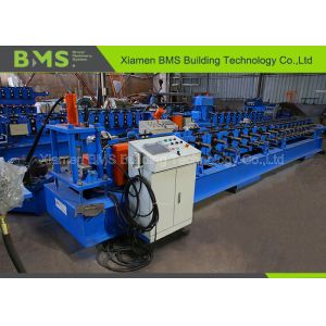 C Shelf Beam Racking Roll Forming Machine With PLC Cabinet Passed CE And ISO9001