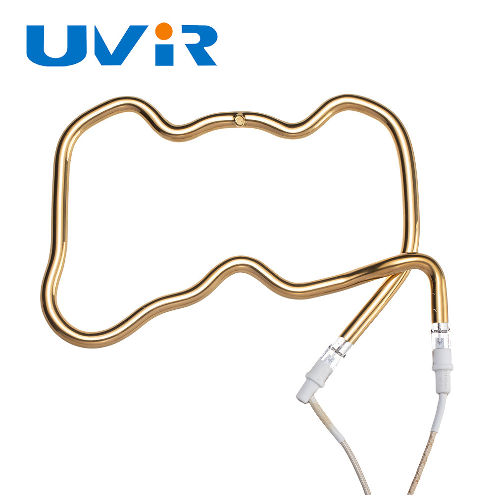 Customized Special Shaped Infrared Heating Lamp Tube Quartz Halogen Lamps