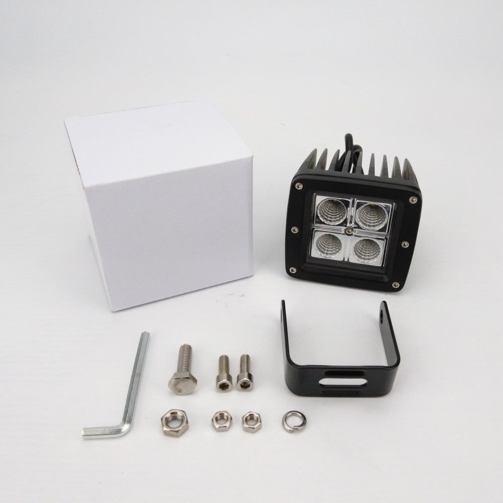 IP67 Power 12W Car Fire Ambulance Truck Traffic Agricultural LED Work Light