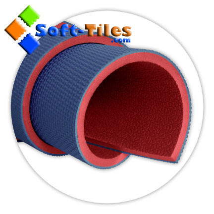 Eco Friendly 173*61cm 6mm Tpe Yoga Foam Mat / Yoga Fitness Mat