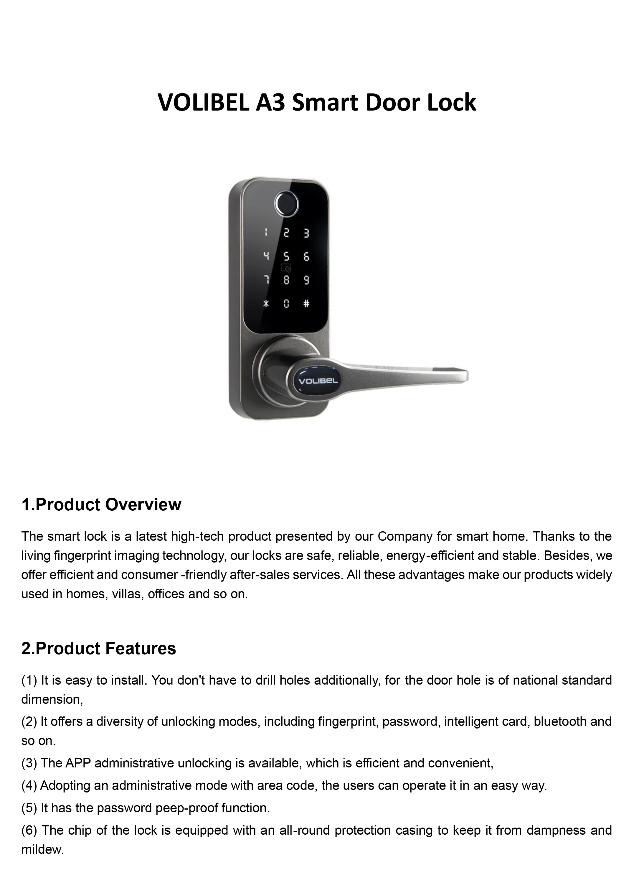 Tuya APP Password RFID Card Wifi Fingerprint Office Biometric Locks