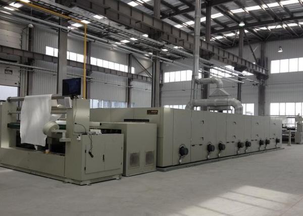 Fabric Stretching Hot Air Stenter Machine , Stenter Finishing Machine Non -