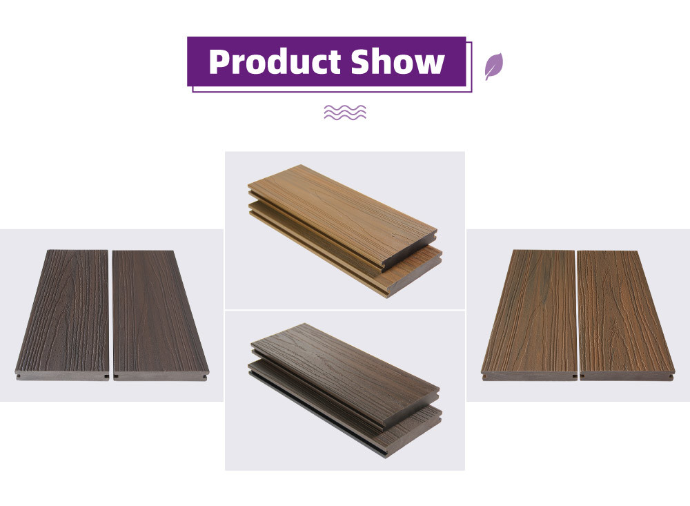 Outdoor Garden Patio Swimming Pool Wood Composite Decking Floor