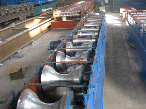 Color Steel Glazed Ridge Cap Roll Forming Machine