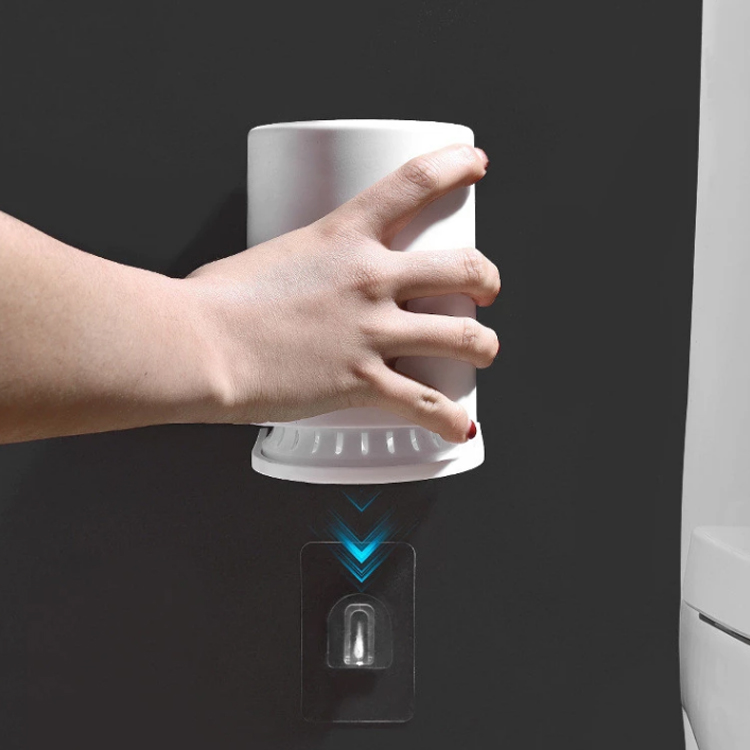 Handheld Silicone Toilet Brush And Holder Bathroom Accessories Toilet Brush Holder