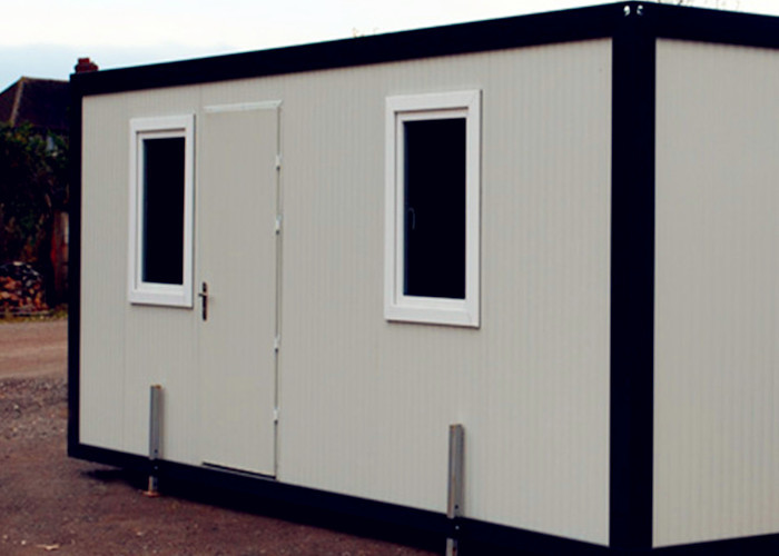 Polylaminate Portable Storage Containers Aluminum Alloy Door For Poor Region School