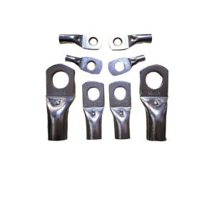 China UL Terminal Lugs Ring Type Cable Lug Copper Coated Tin on sale