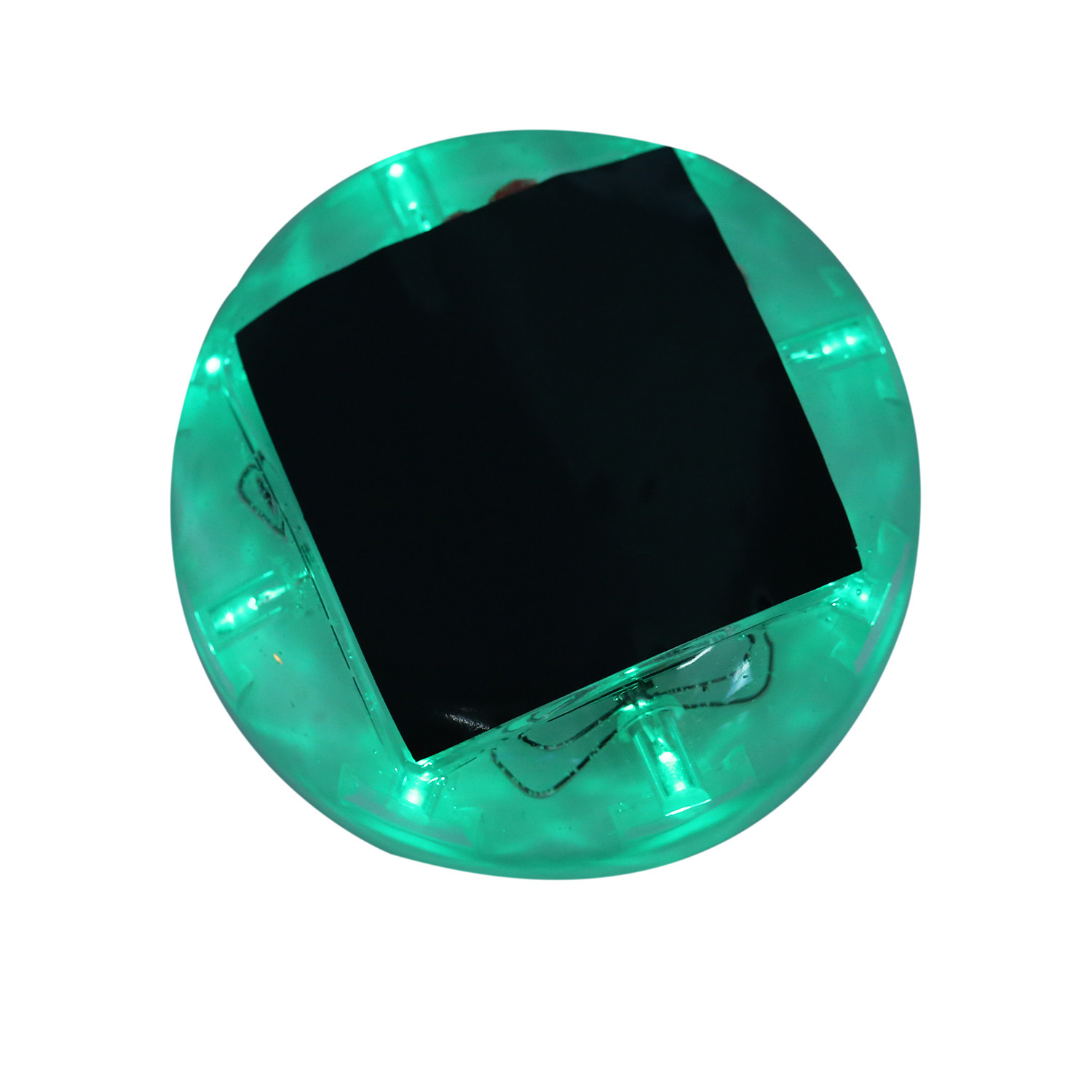 Power Saving Dia 84mm 20000mcd Solar Road Stud Light For Highway
